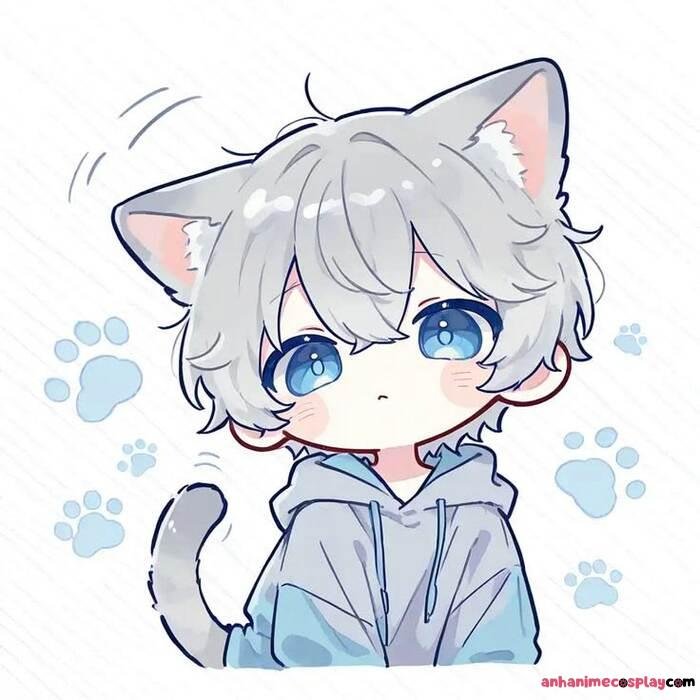 ảnh anime nam chibi dễ thương nhất