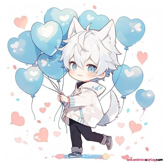 ảnh anime nam chibi dễ thương