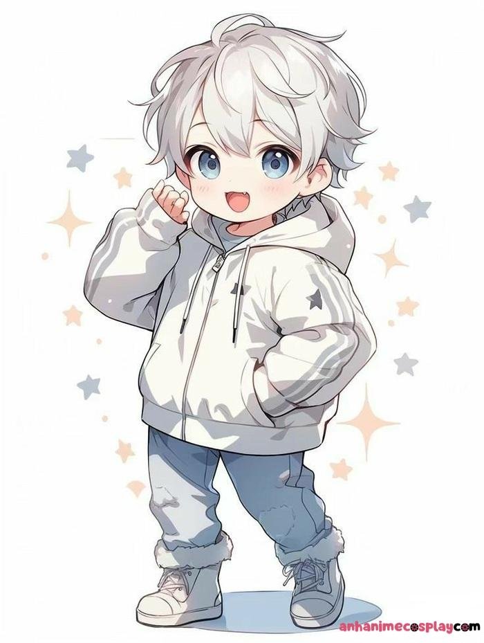 ảnh anime nam chibi xinh nhất