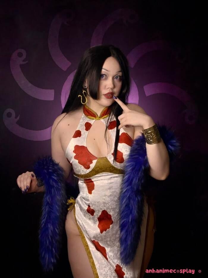 ảnh cosplay boa hancock cực ngầu