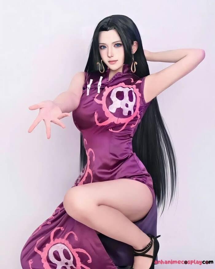 ảnh cosplay boa hancock dễ thương