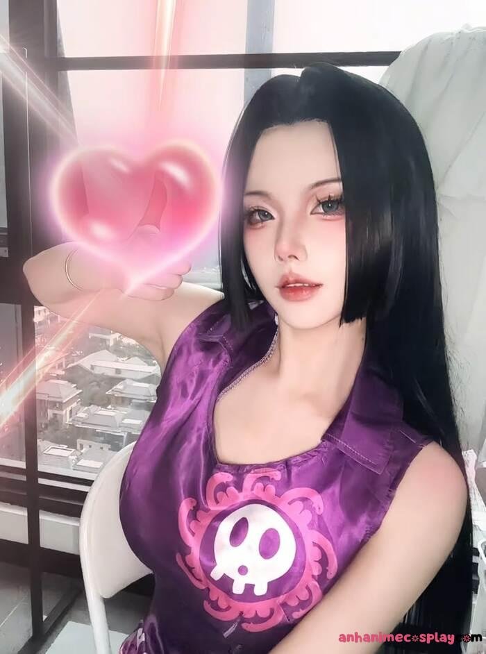 ảnh cosplay boa hancock xinh nhất