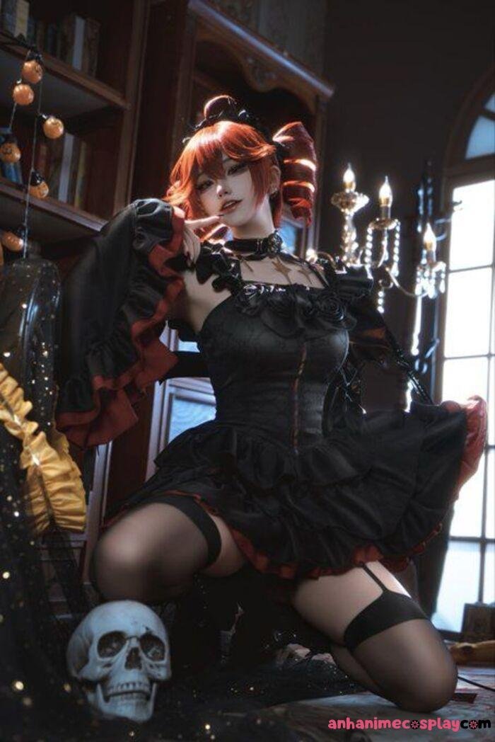 ảnh cosplay halloween chất