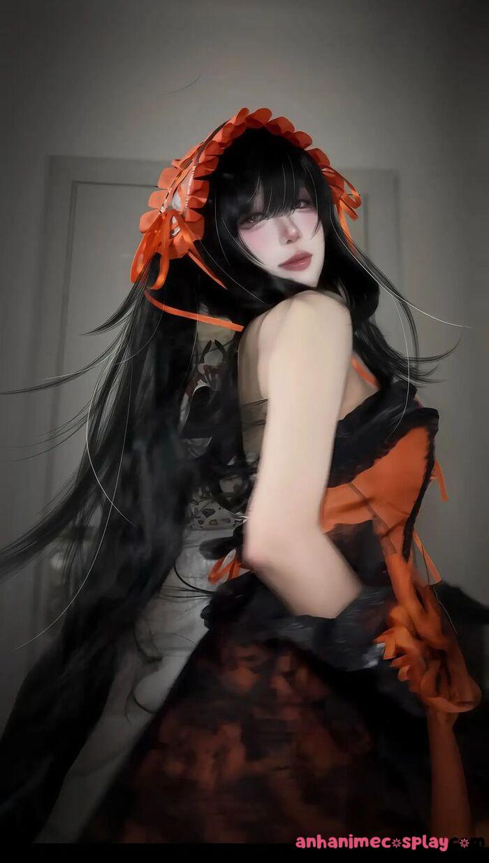 ảnh cosplay kurumi hot