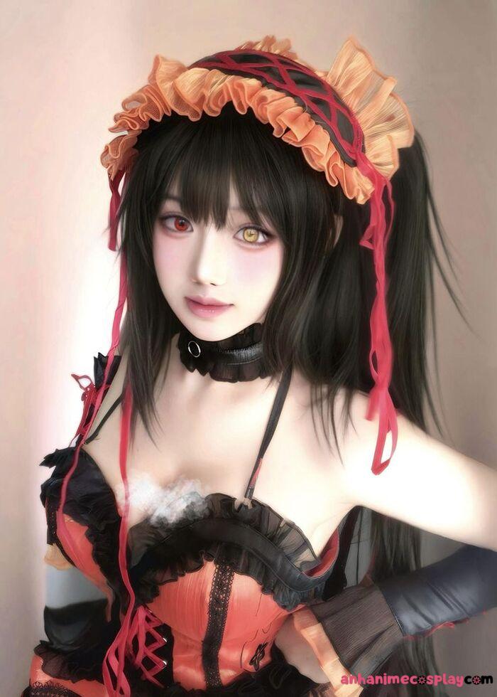 ảnh cosplay kurumi sexy