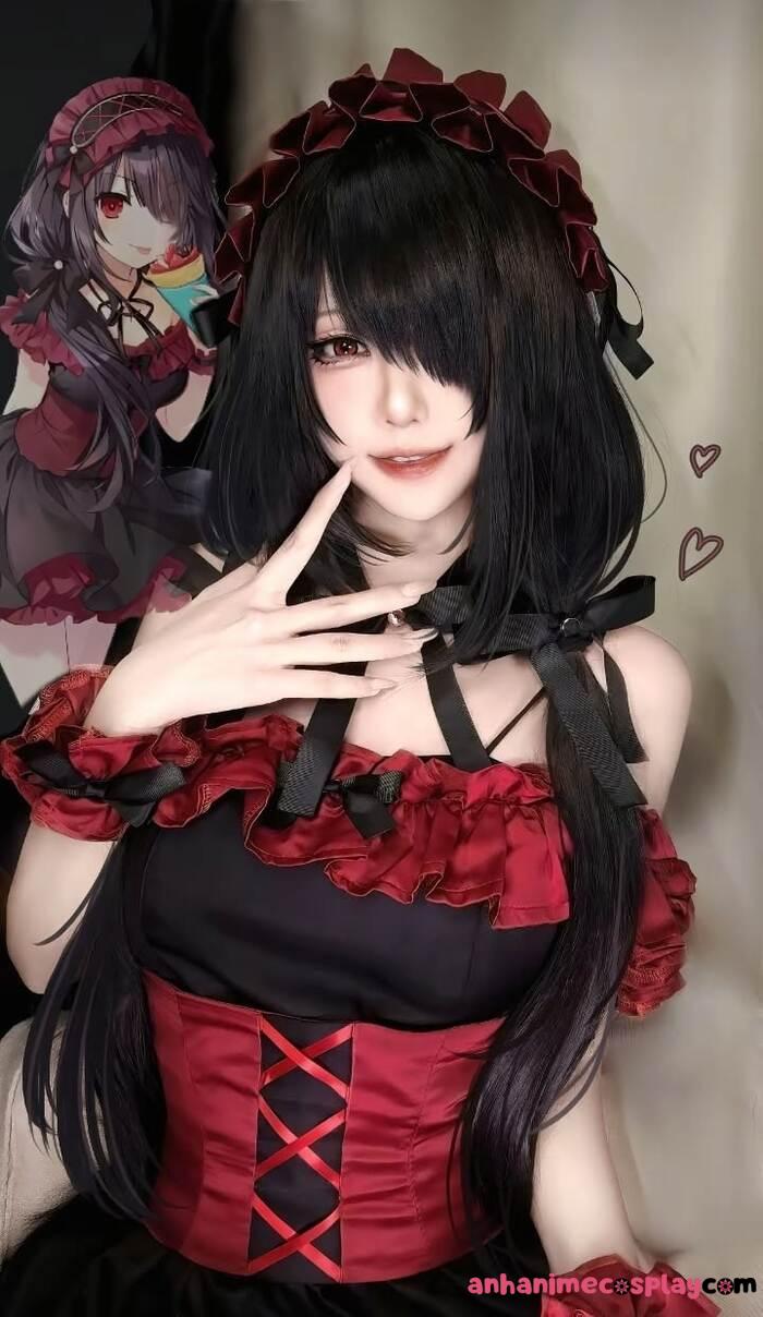 ảnh cosplay kurumi xinh