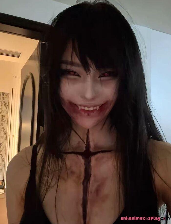 ảnh cosplay ma nữ ngầu