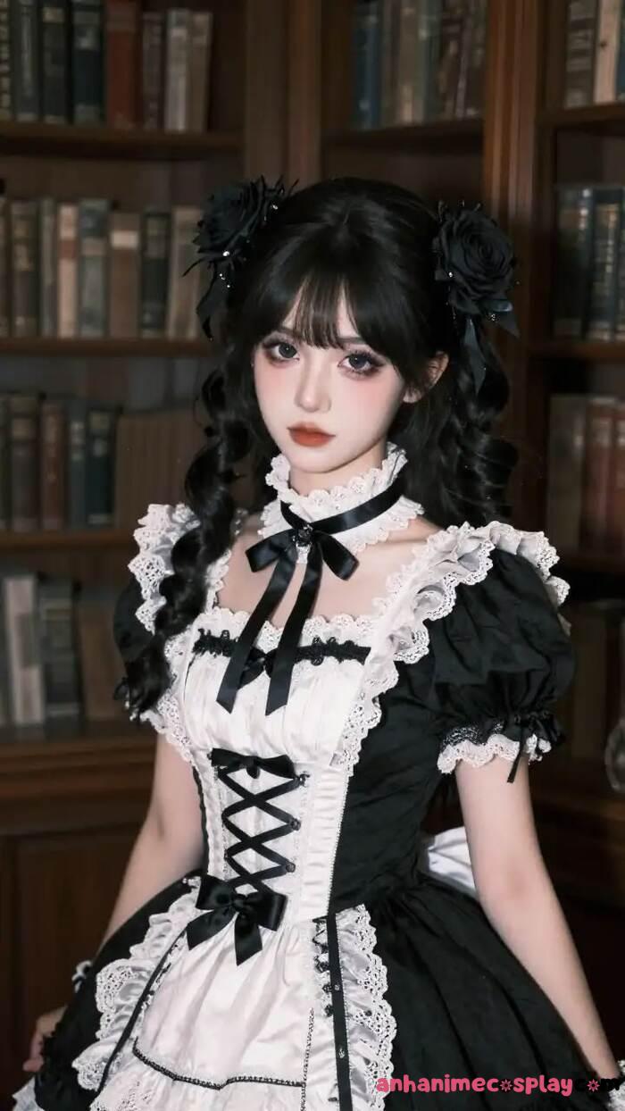 ảnh cosplay maid cực đẹp