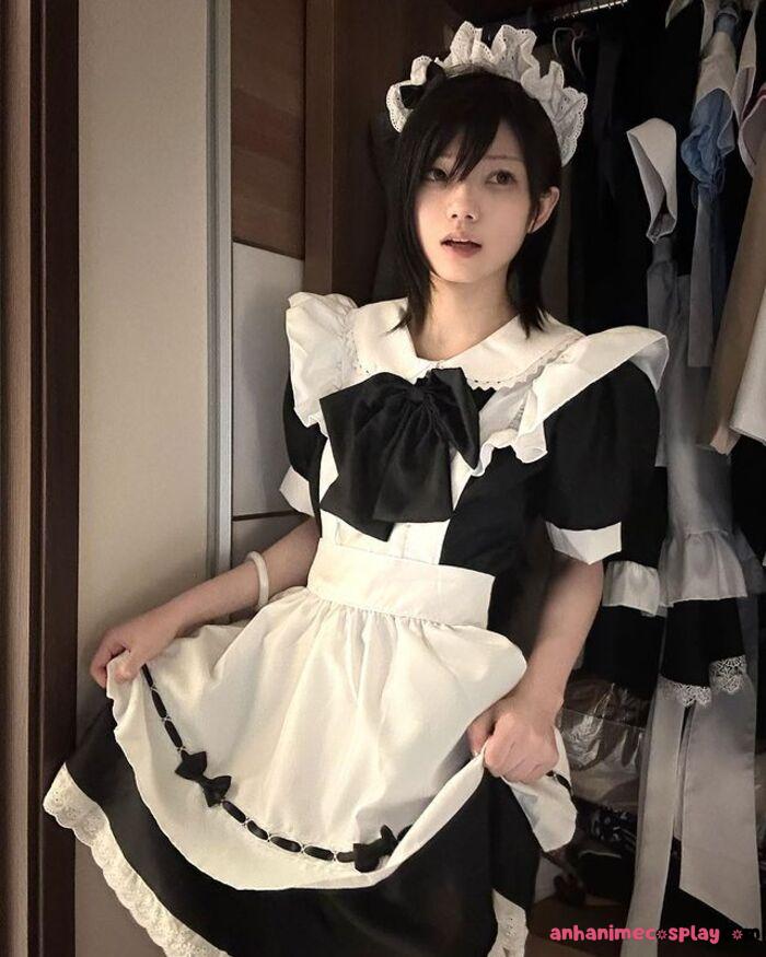 ảnh cosplay maid đẹp nhất