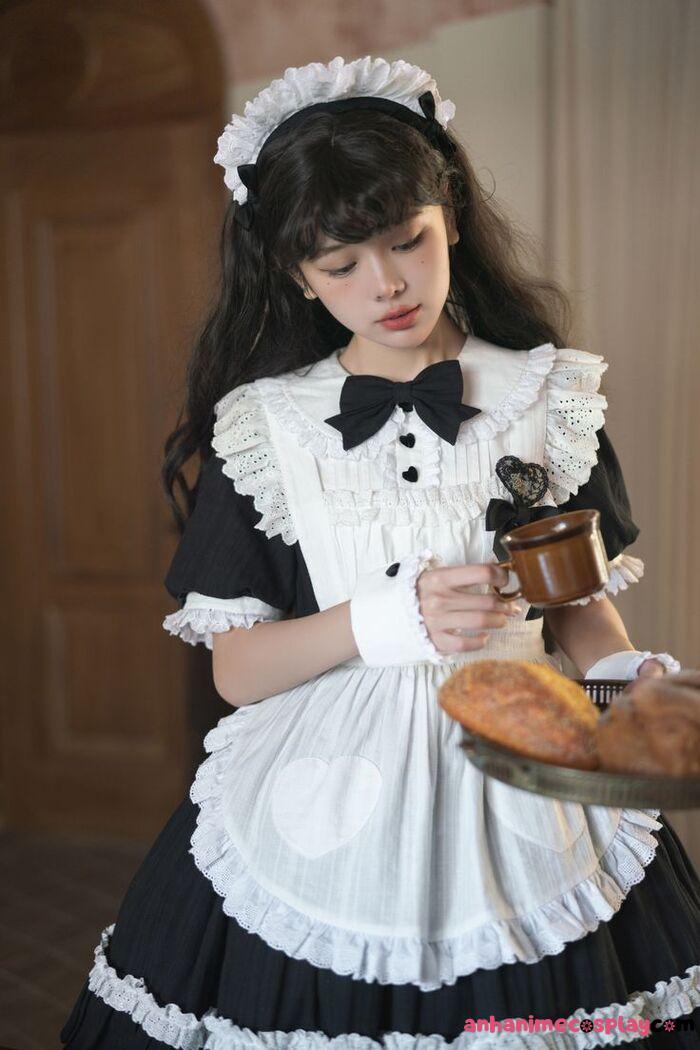 ảnh cosplay maid đẹp
