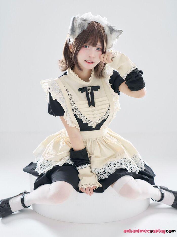 ảnh cosplay maid hot cute