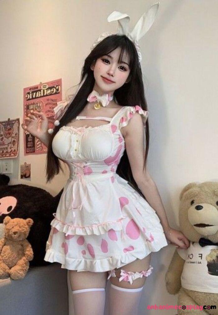 ảnh cosplay maid sexy