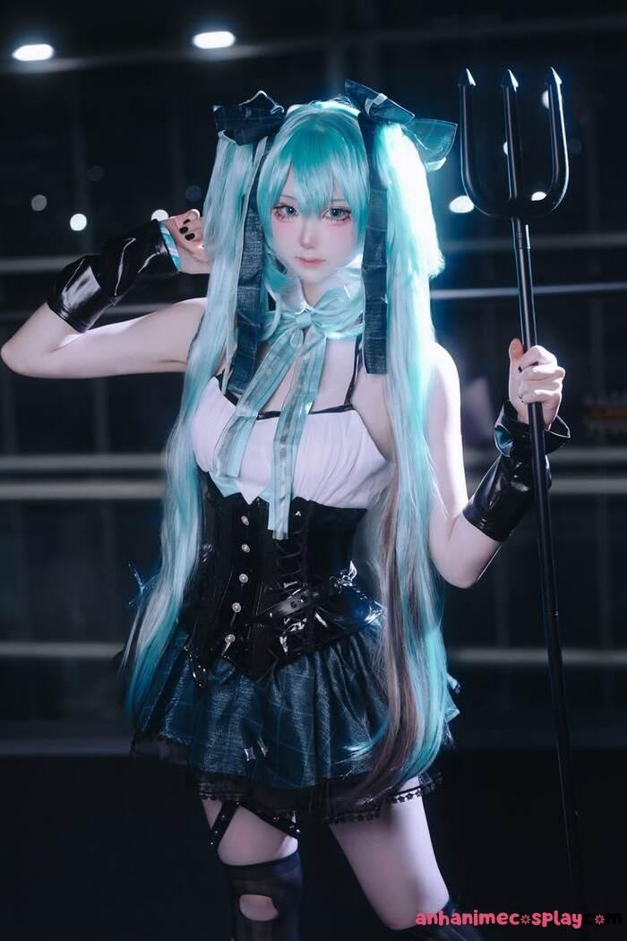 ảnh cosplay miku cực cute