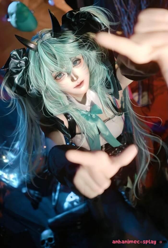 ảnh cosplay miku cute