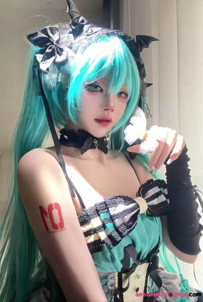 ảnh cosplay miku siêu cute