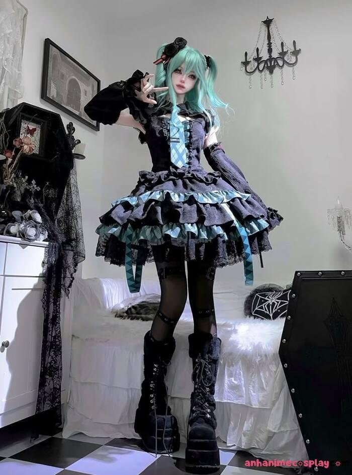 ảnh cosplay miku siêu xinh