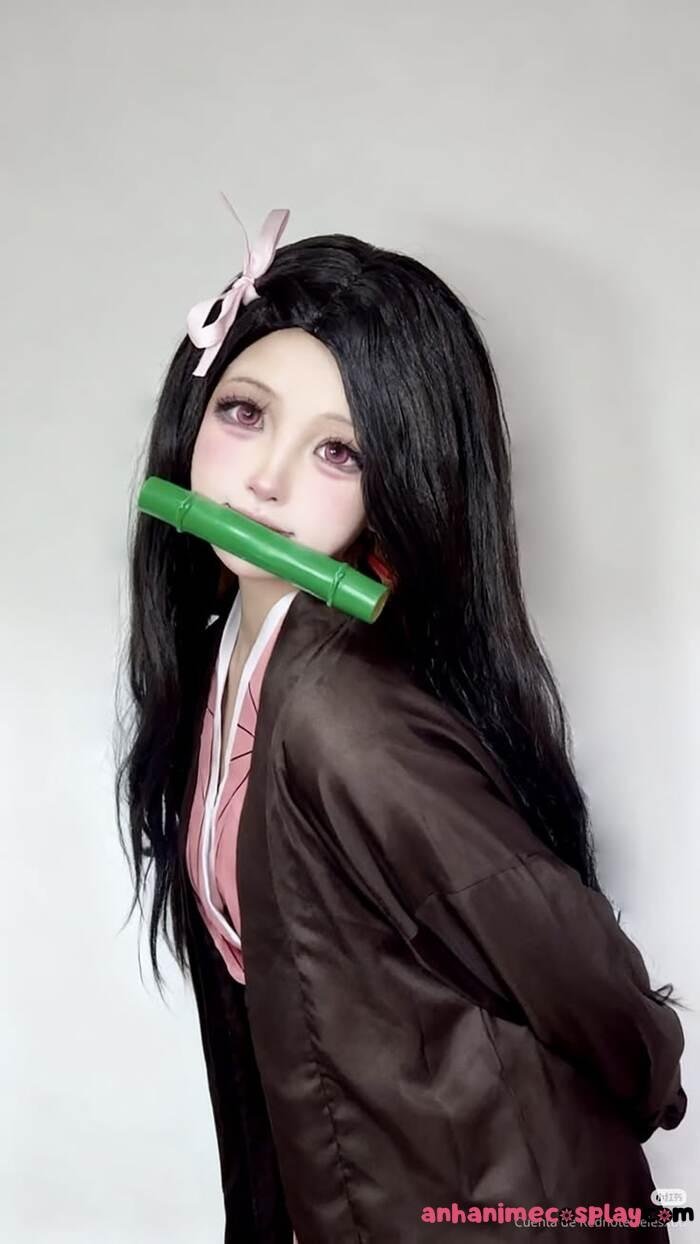 ảnh cosplay nezuko chất nhất