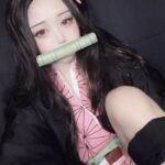 ảnh cosplay nezuko đẹp hot