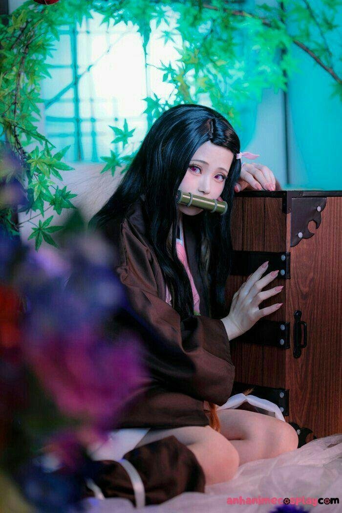 ảnh cosplay nezuko đẹp