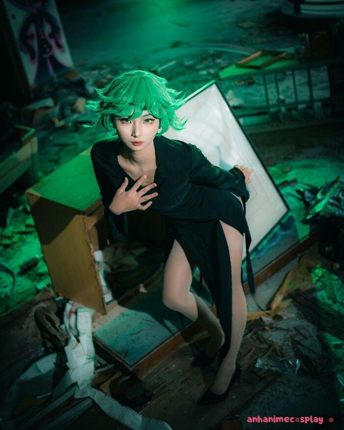 ảnh cosplay tatsumaki siêu sexy