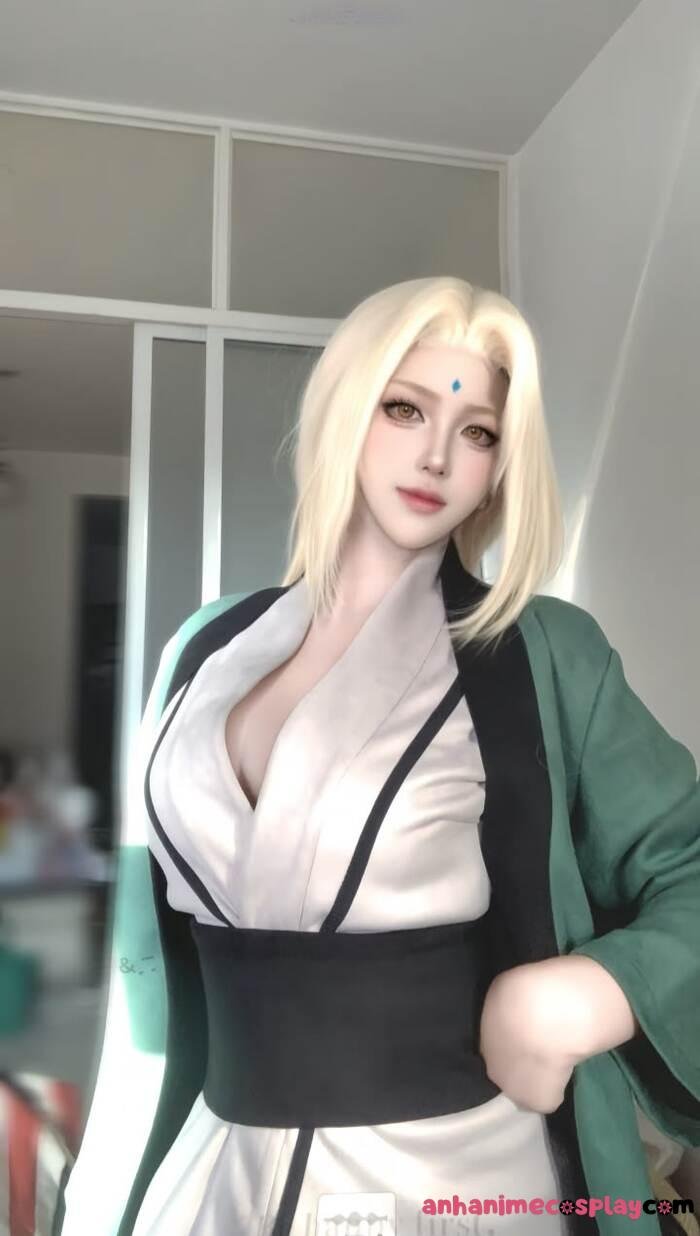 ảnh cosplay tsunade chất nhất