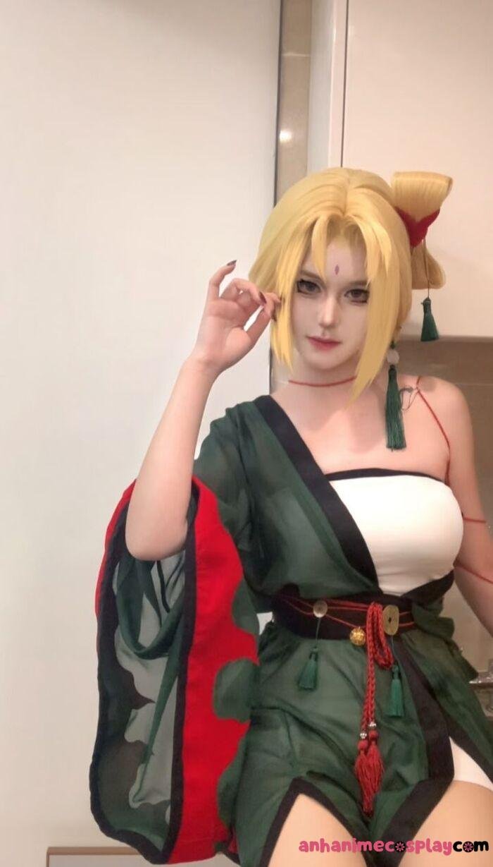 ảnh cosplay tsunade hot
