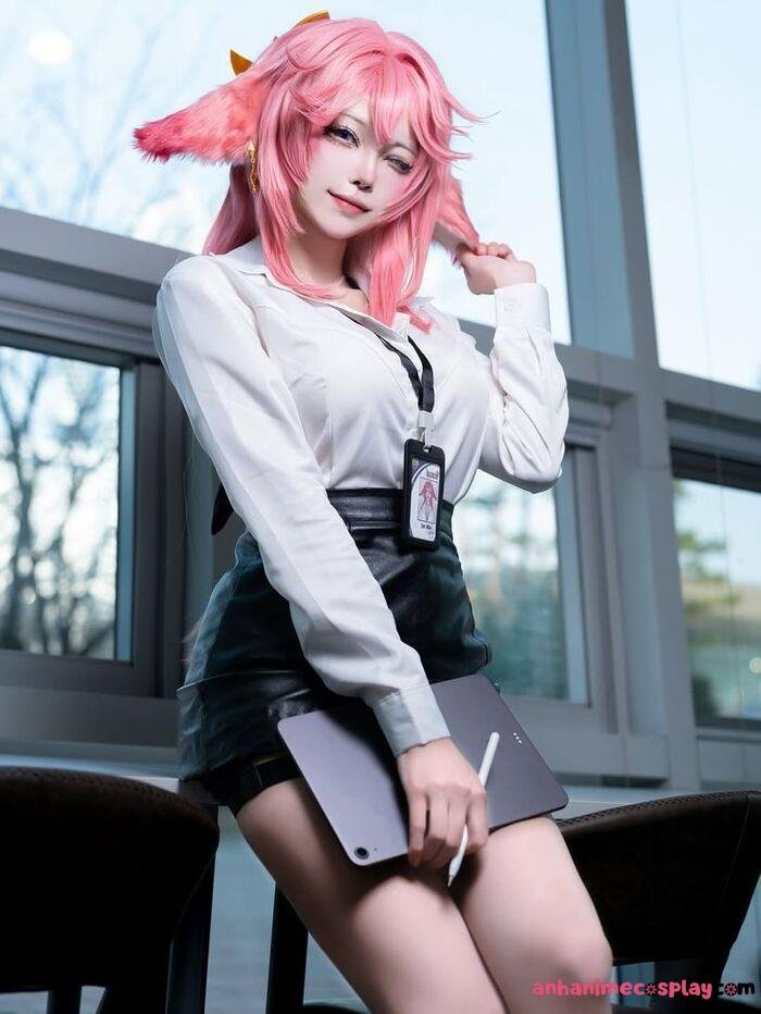 ảnh cosplay yae miko hd