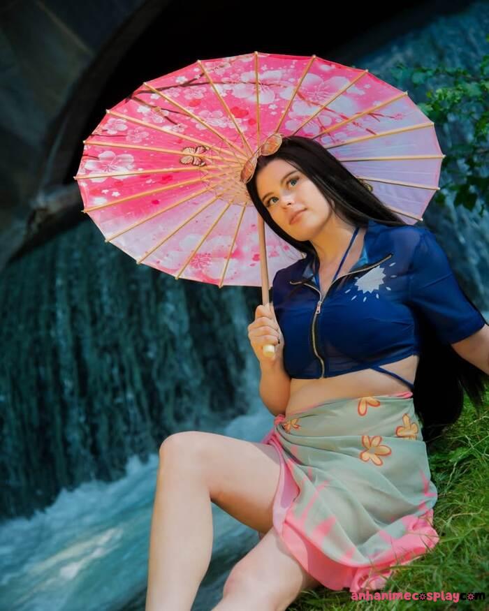 ảnh nico robin cosplay slay cực chất
