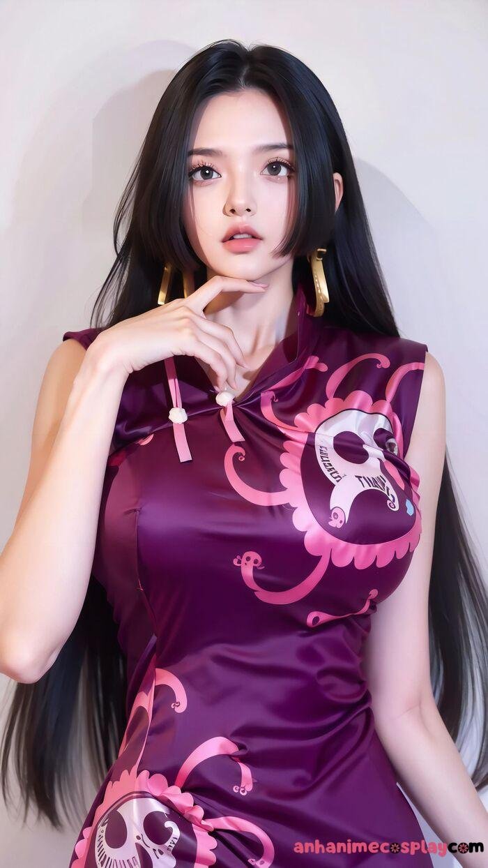 cosplay boa hancock siêu sexy