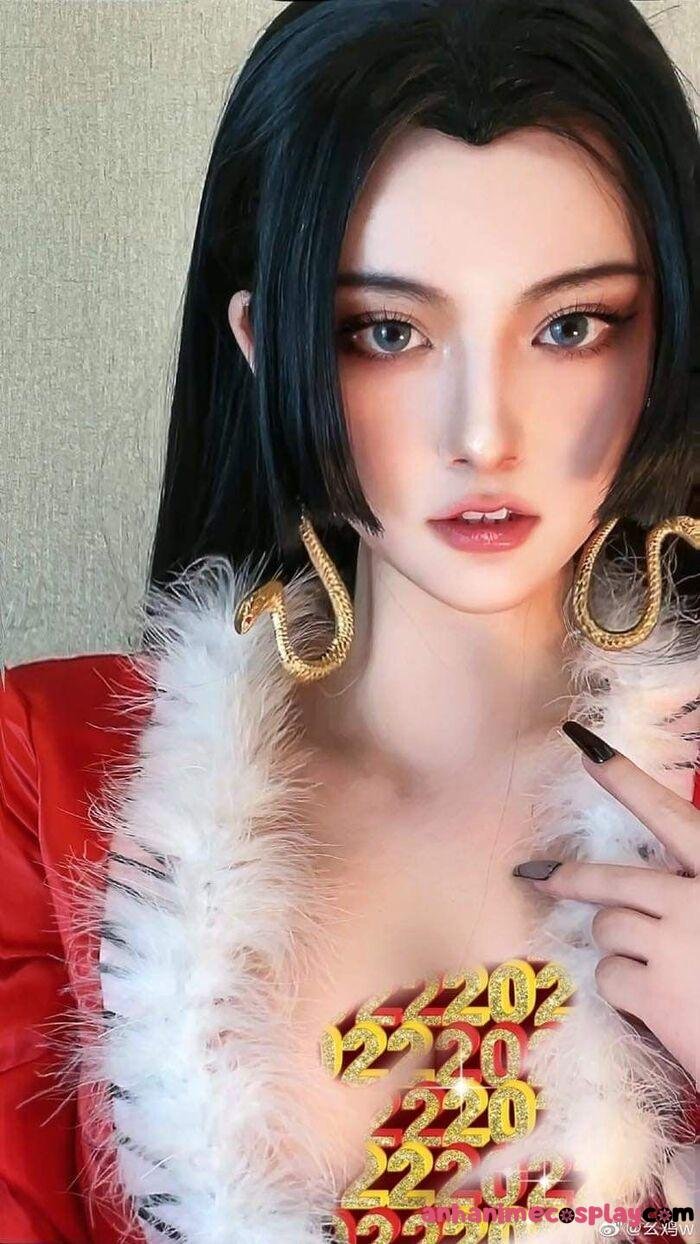 cosplay boa hancock xinh