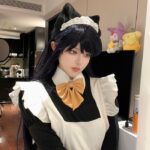 cosplay maid siêu xinh