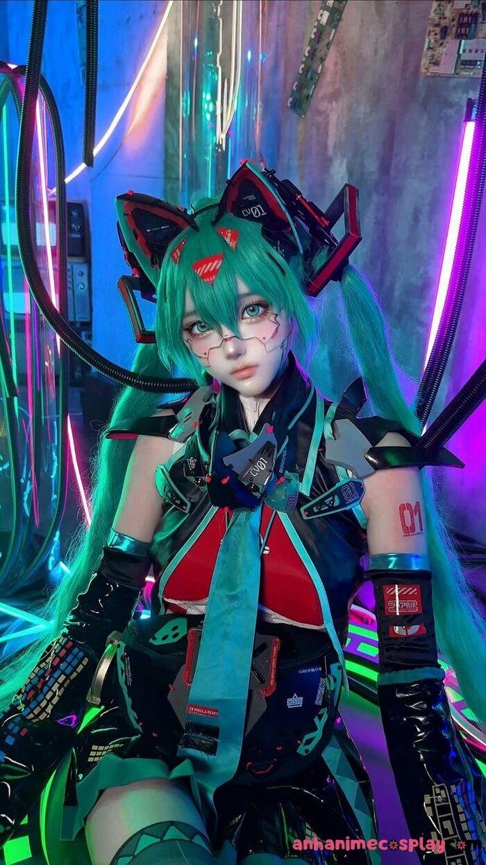 cosplay miku siêu xinh