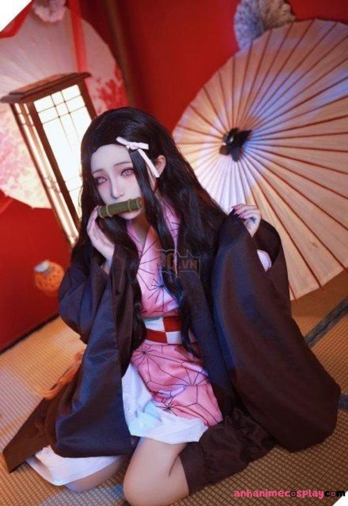 cosplay nezuko cực ngầu