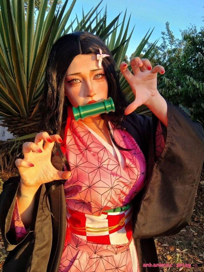cosplay nezuko ngầu lòi