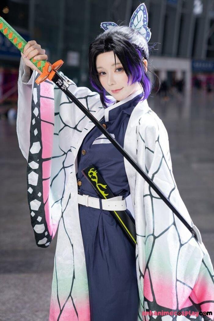 cosplay shinobu siêu đáng yêu