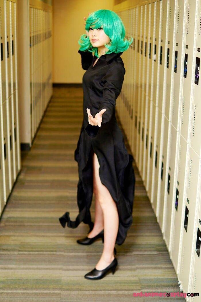cosplay tatsumaki cực sang