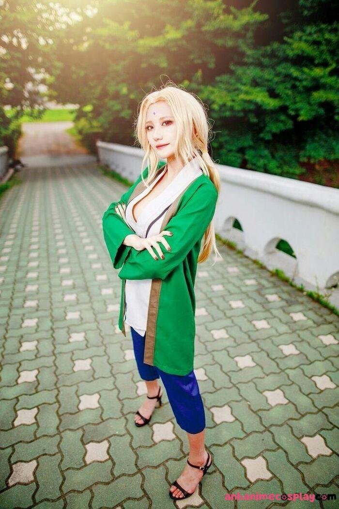 cosplay tsunade đẹp chất