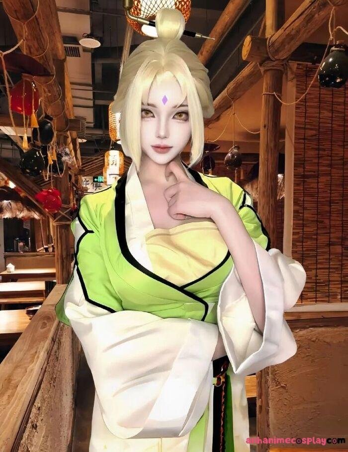 cosplay tsunade đẹp ngầu