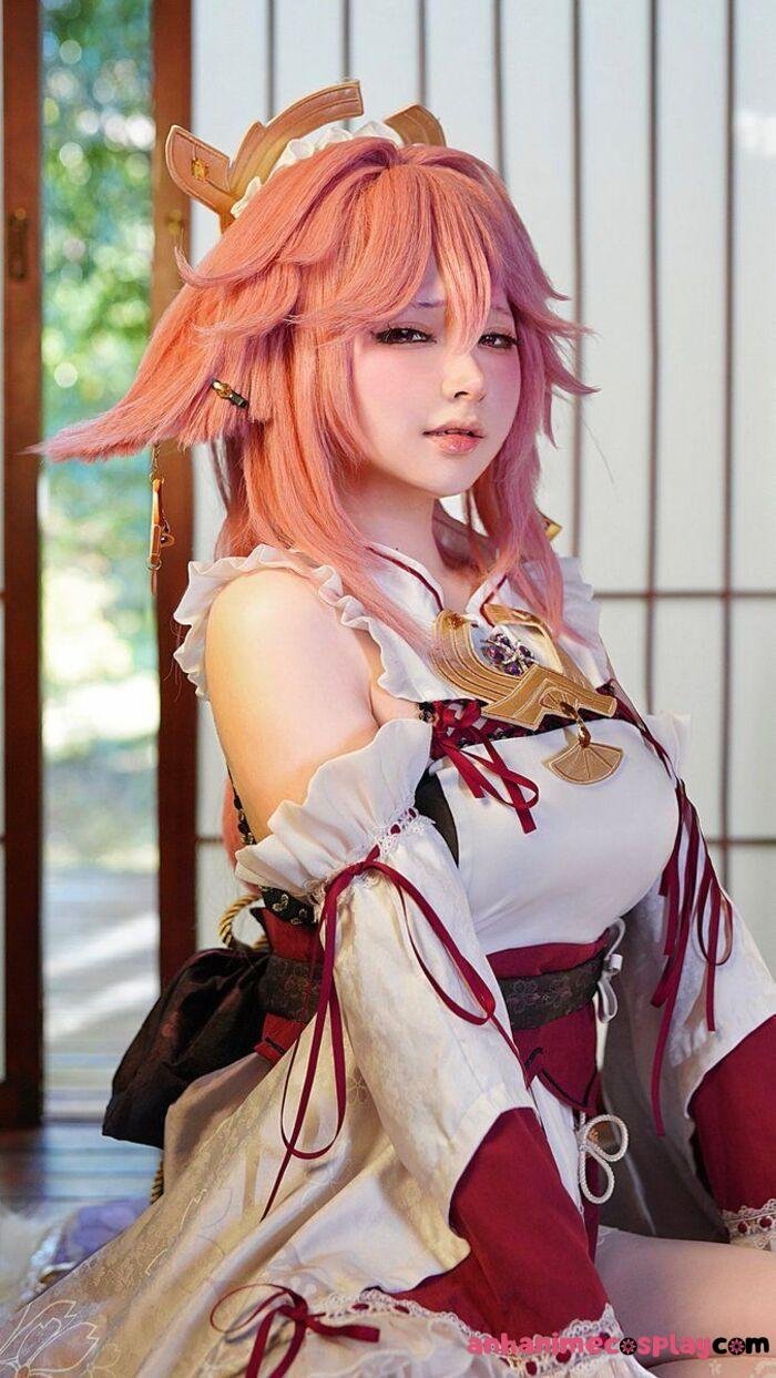 cosplay yae miko cực đáng yêu