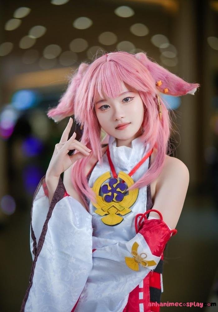 cosplay yae miko đáng yêu