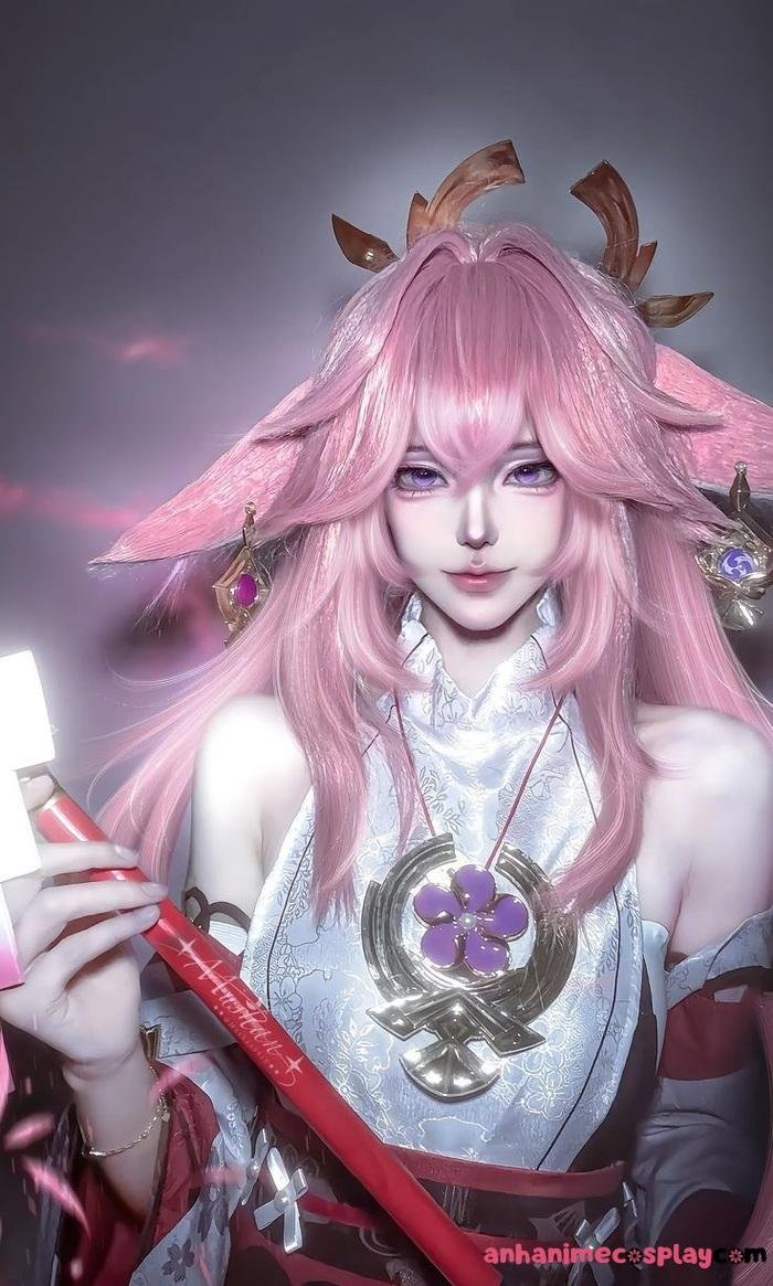 cosplay yae miko dễ thương