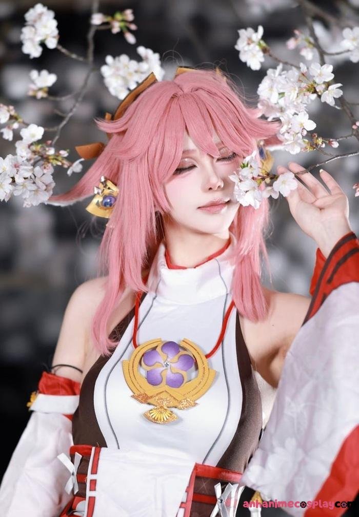 cosplay yae miko đẹp