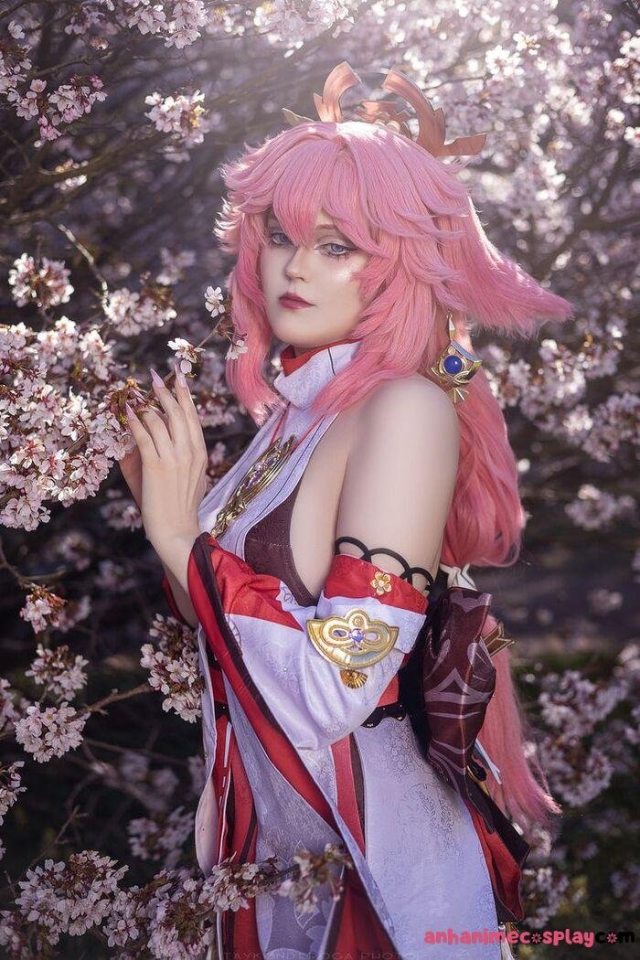 cosplay yae miko siêu xinh