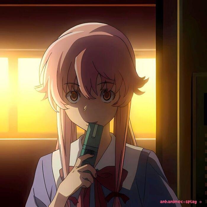 hình ảnh Yuno Gasai đáng yêu hd