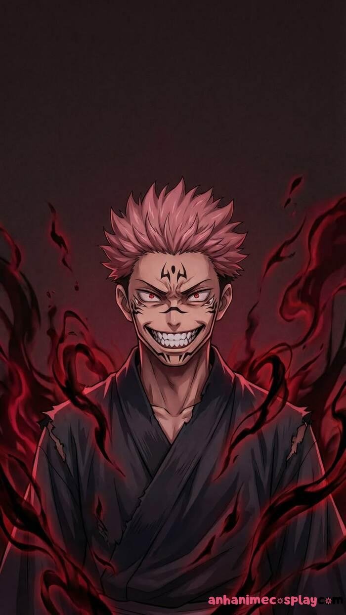 hình ảnh anime sukuna ngầu hot