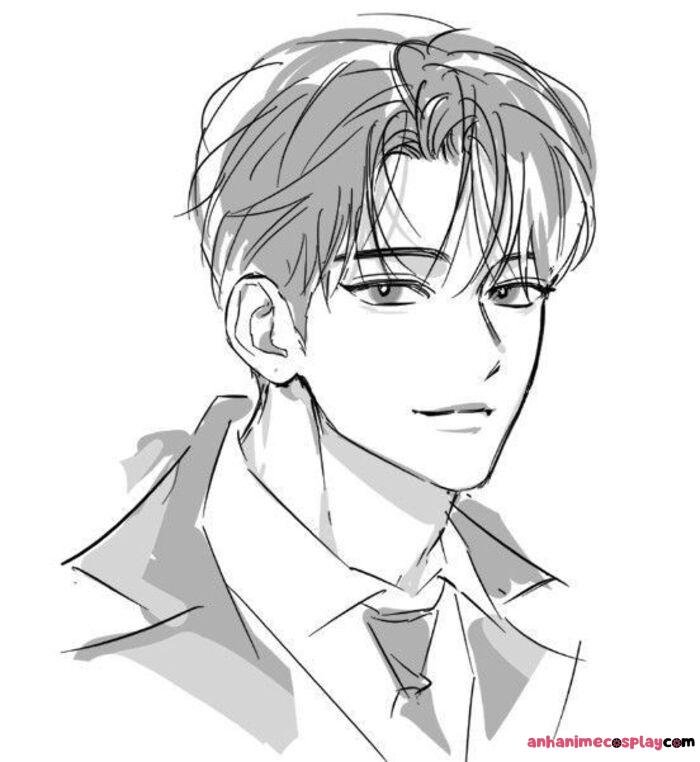 hình tranh vẽ anime nam ngầu nhất