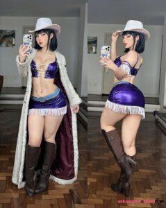 nico robin cosplay slay ngầu