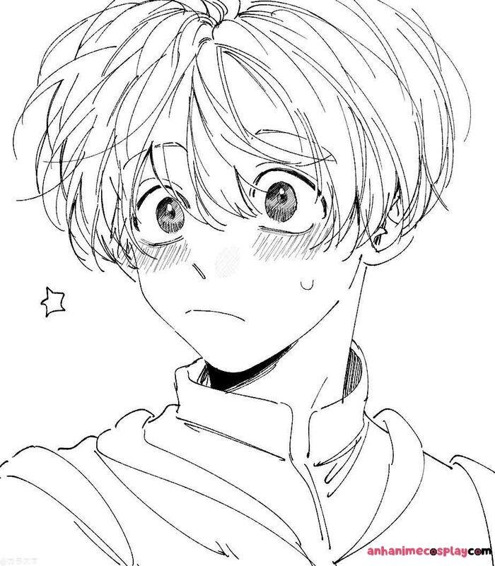 tranh vẽ anime nam cực ngầu