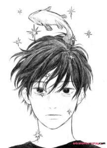 tranh vẽ anime nam full hd