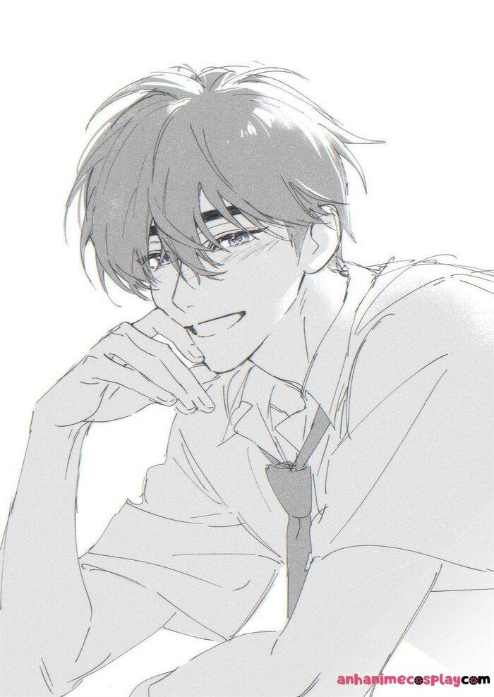 tranh vẽ anime nam nhất